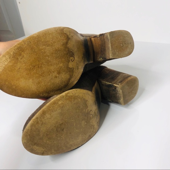 Splendid Suede Leather Ankle Boots 7 1/2 - Picture 12 of 13